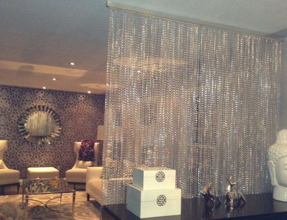 Aluminum link chain curtain Ball Chain Curtain, Link Chain Curtain